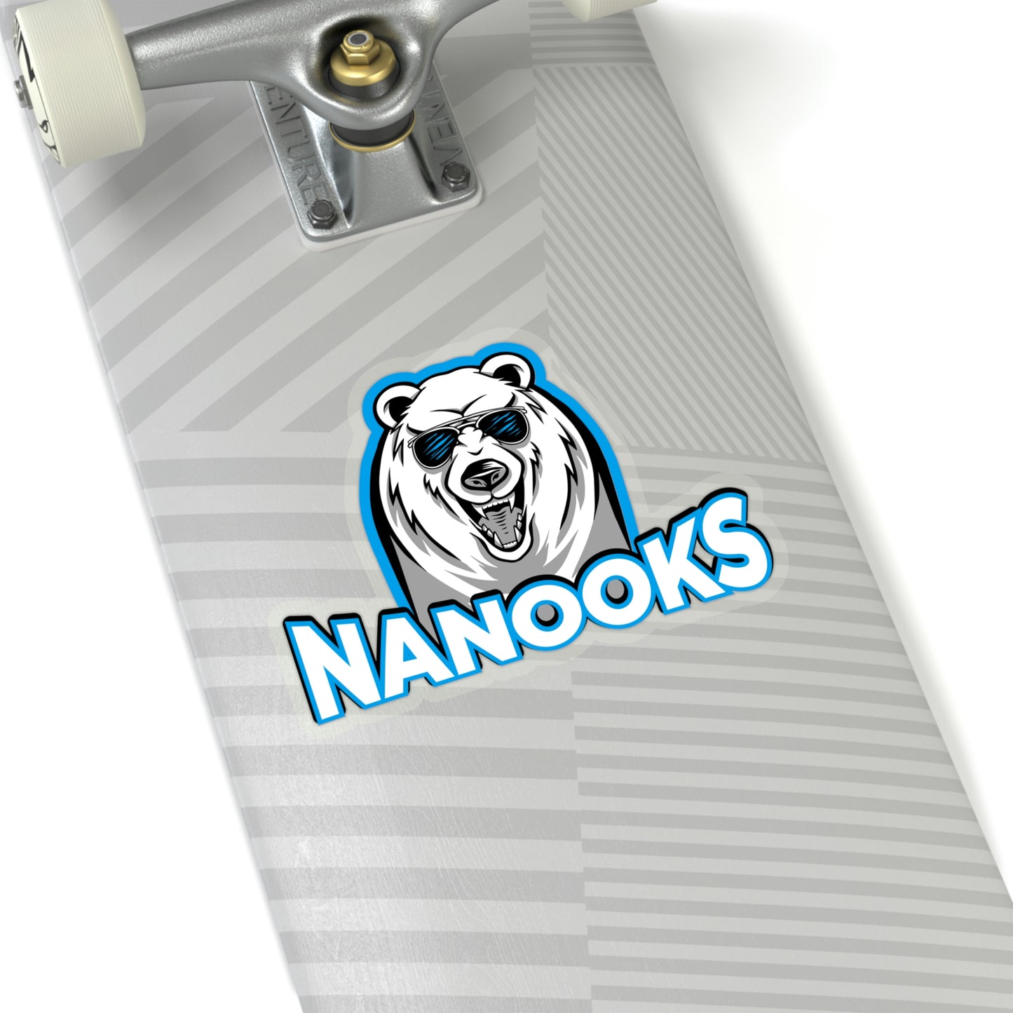 Nanook (no hockey text) Kiss-Cut Stickers