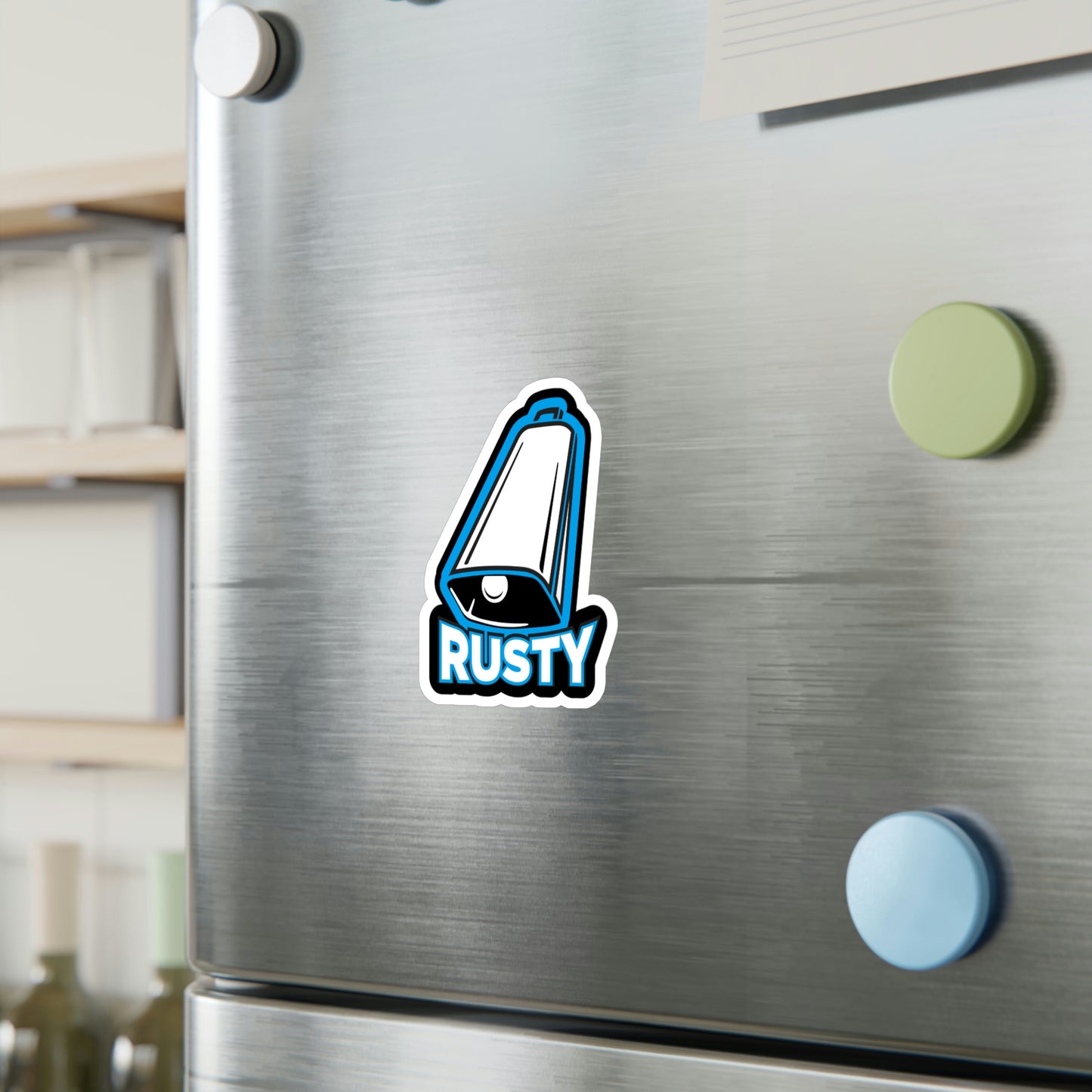 Rusty Cowbell Vinyl Decal