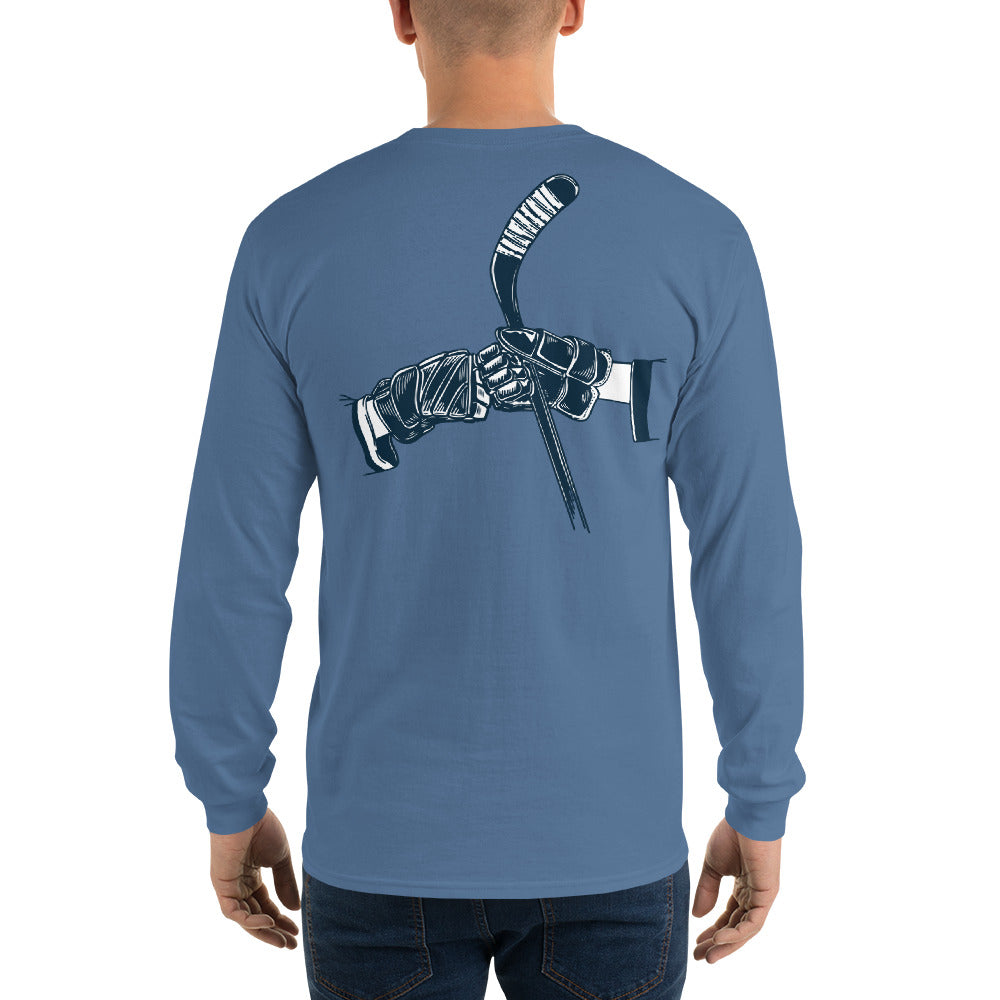 Ferda Hockey Fist Bump Men’s Long Sleeve Shirt