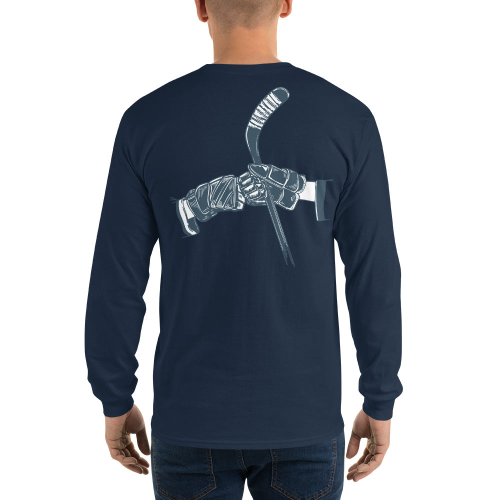 Ferda Hockey Fist Bump Men’s Long Sleeve Shirt