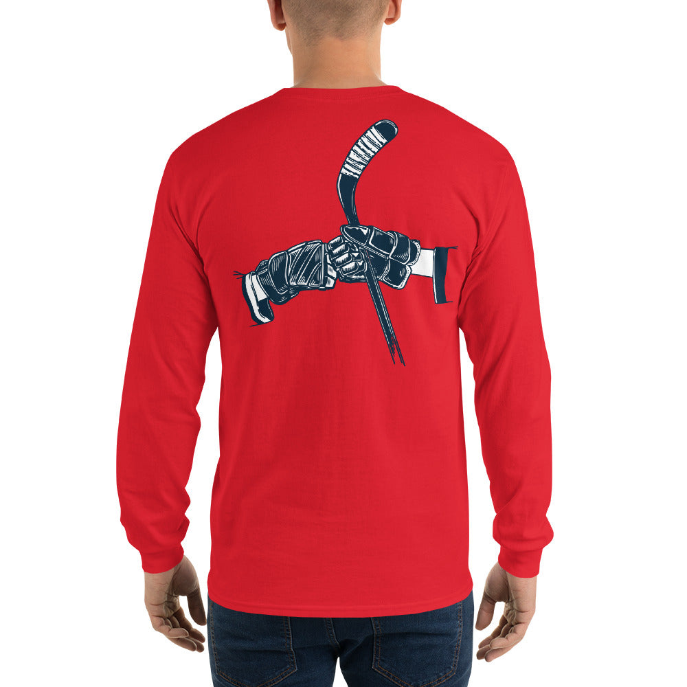 Ferda Hockey Fist Bump Men’s Long Sleeve Shirt