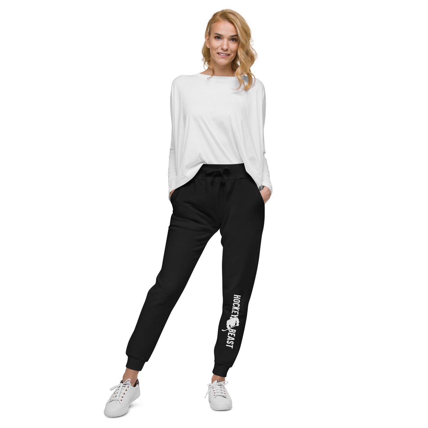 HockeyBeast Logo Unisex fleece sweatpants