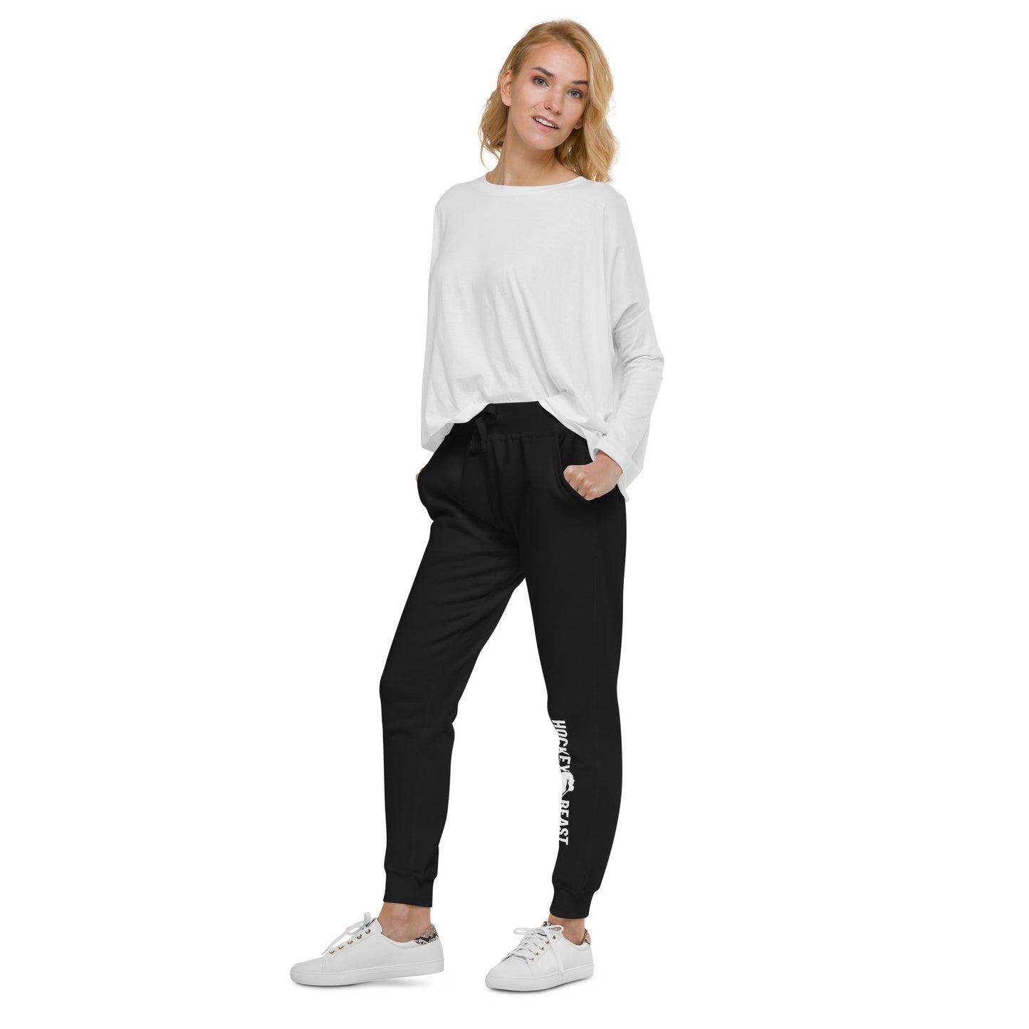 HockeyBeast Logo Unisex fleece sweatpants