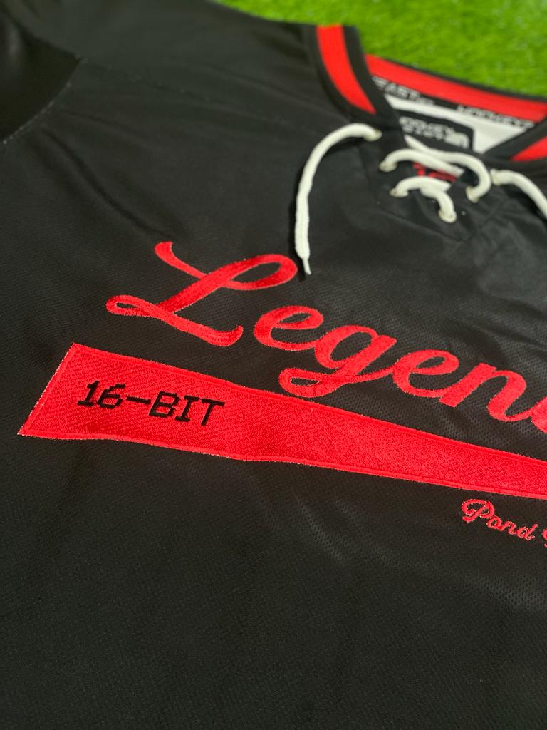 16-Bit Legends Jersey - Black and Red