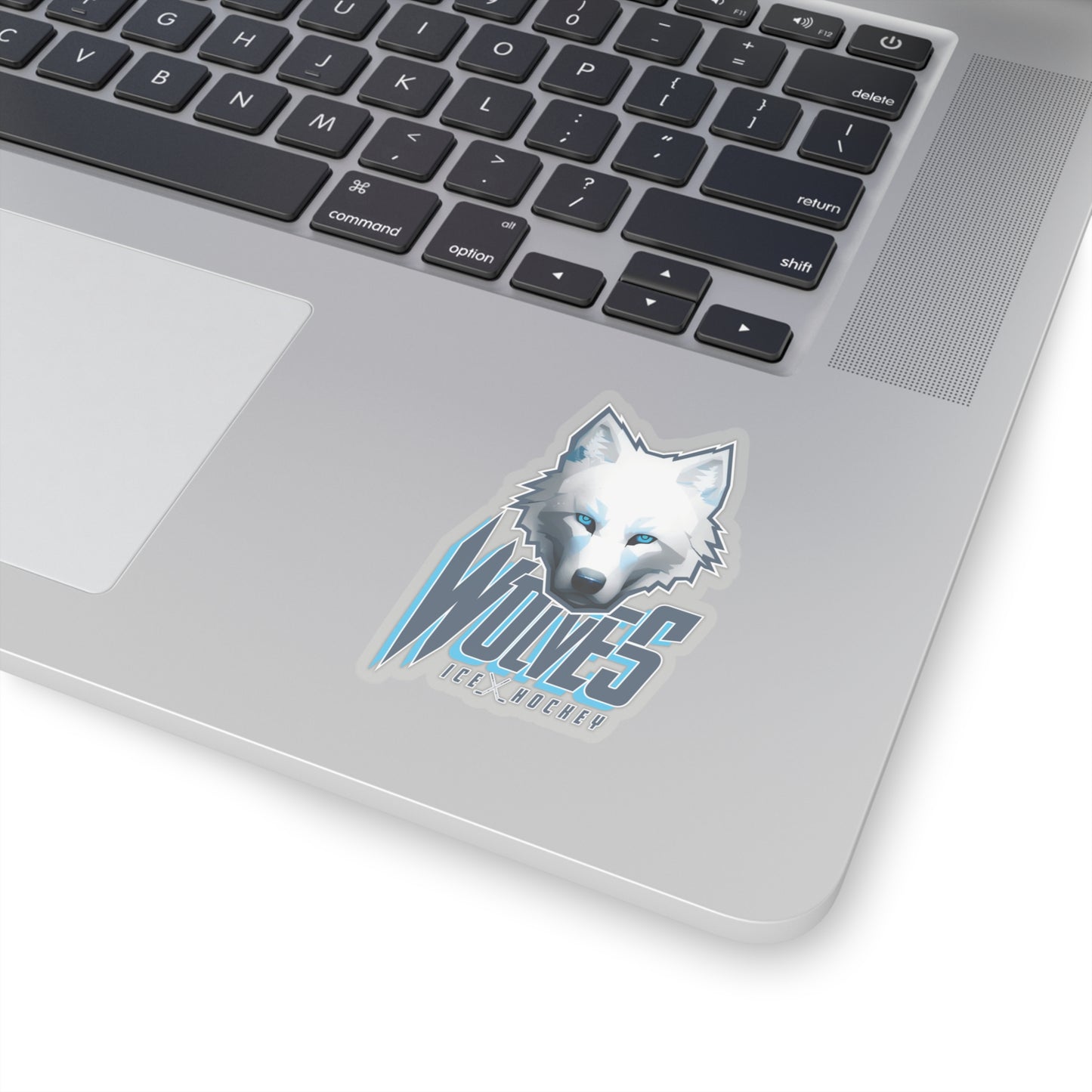 Wolves Ice Hockey Sticker - Indoor