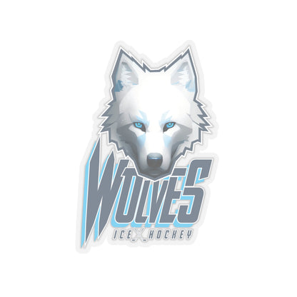 Wolves Ice Hockey Sticker - Indoor