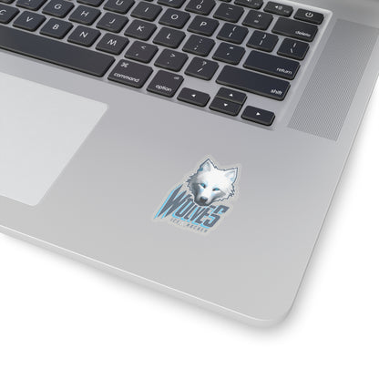 Wolves Ice Hockey Sticker - Indoor