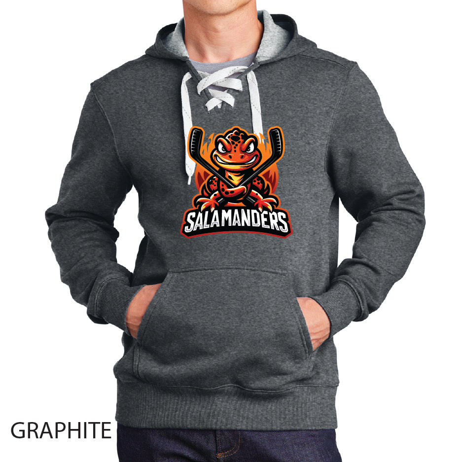 Salamanders HNA Sport-Tek Lace Up Pullover Hooded Sweatshirt