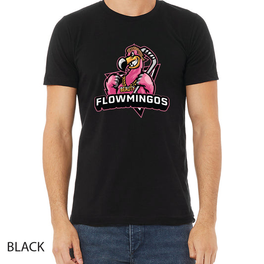 Flowmingoes Unisex Jersey Tee Crewneck T-Shirt