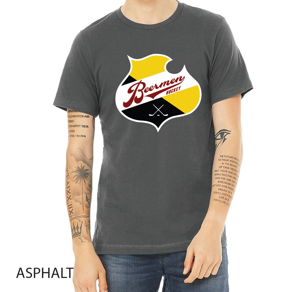 Beerman Unisex Jersey Tee Crewneck T-Shirt