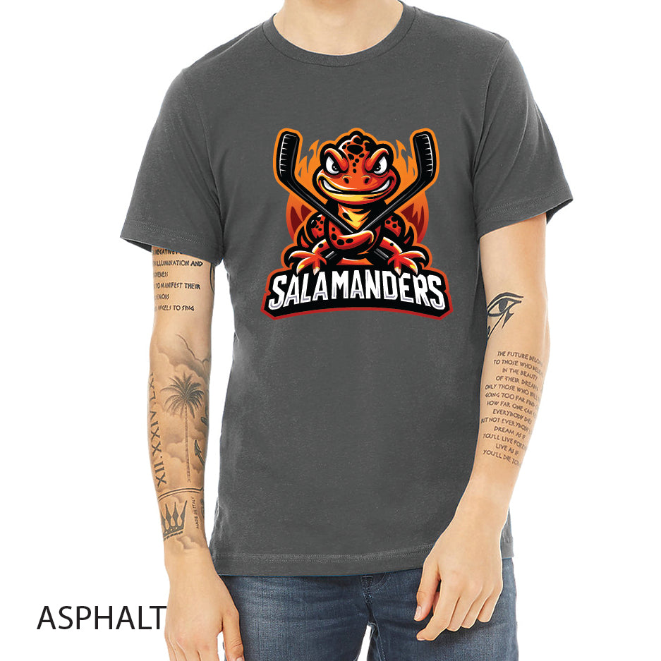 Salamanders HNA Unisex Jersey Tee Crewneck T-Shirt