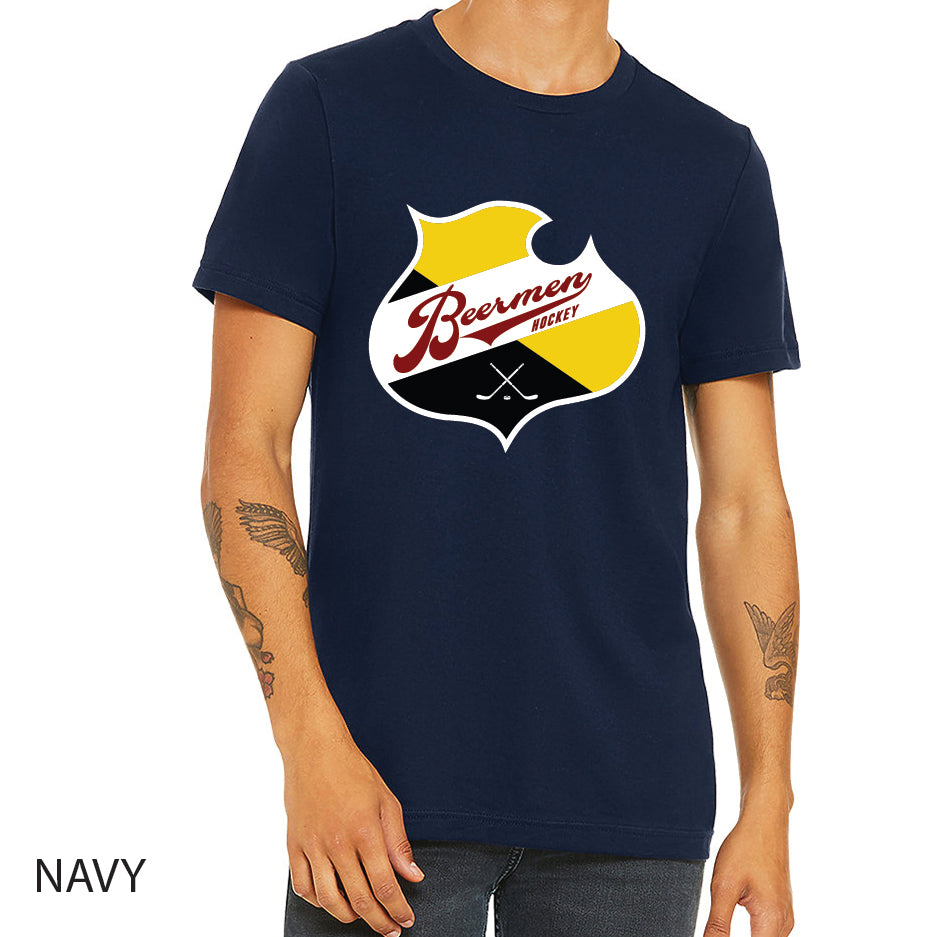 Beerman Unisex Jersey Tee Crewneck T-Shirt