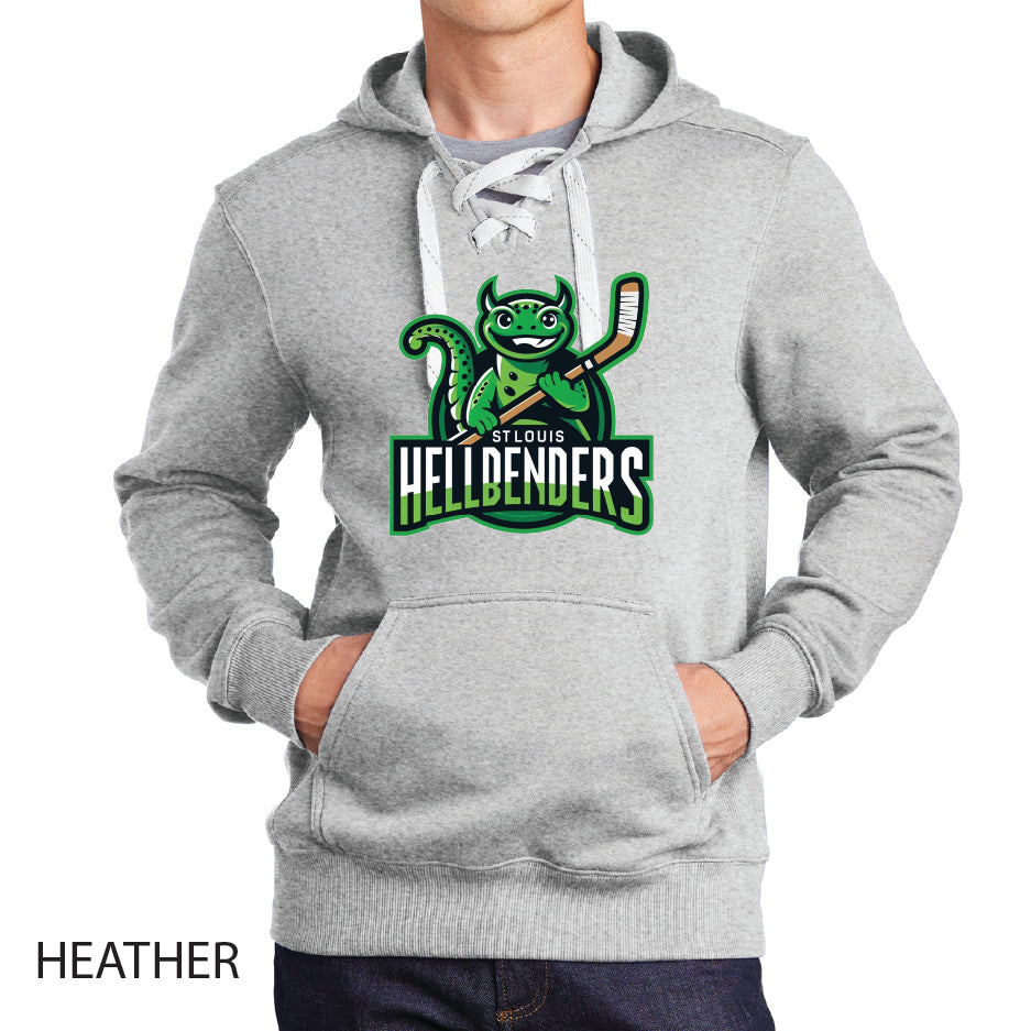 Hellbenders Sport-Tek Lace Up Pullover Hooded Sweatshirt