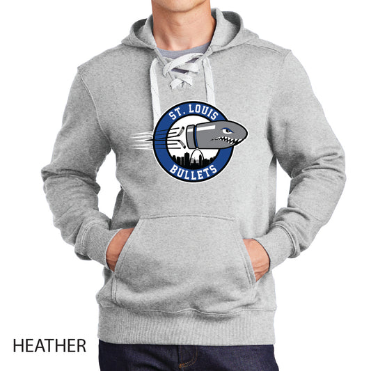 Bullets Sport-Tek Lace Up Pullover Hooded Sweatshirt