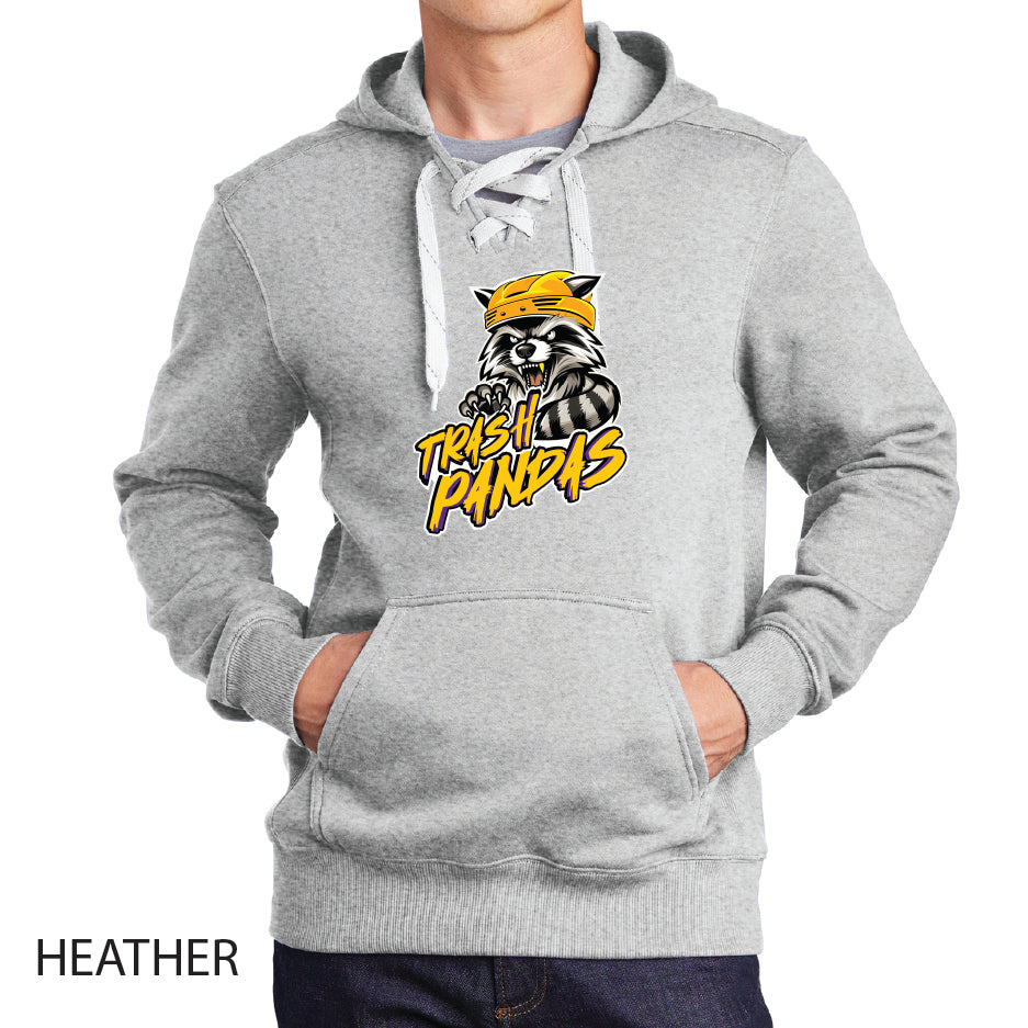 Trash Pandas Sport-Tek Lace Up Pullover Hooded Sweatshirt