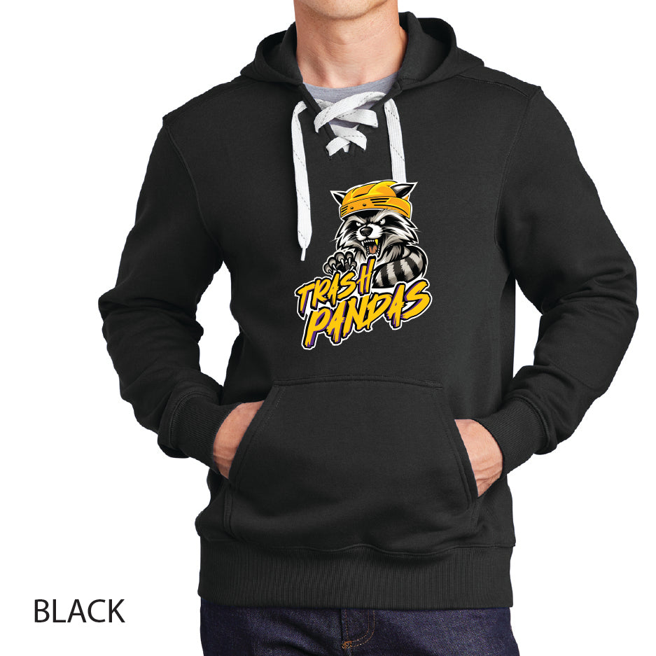 Trash Pandas Sport-Tek Lace Up Pullover Hooded Sweatshirt