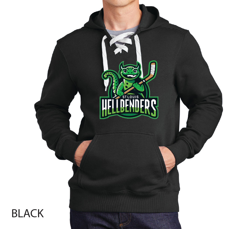 Hellbenders Sport-Tek Lace Up Pullover Hooded Sweatshirt