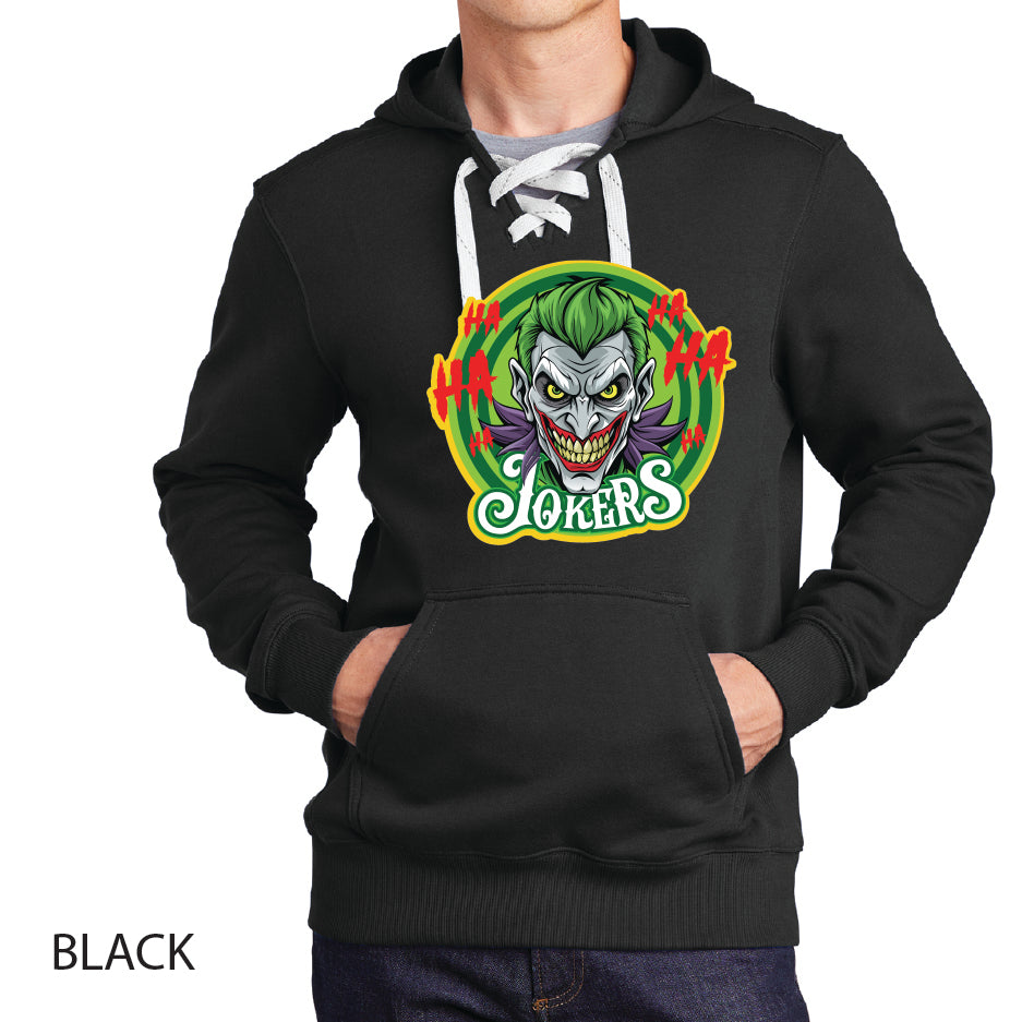 The Jokers Sport-Tek Lace Up Pullover Hooded Sweatshirt