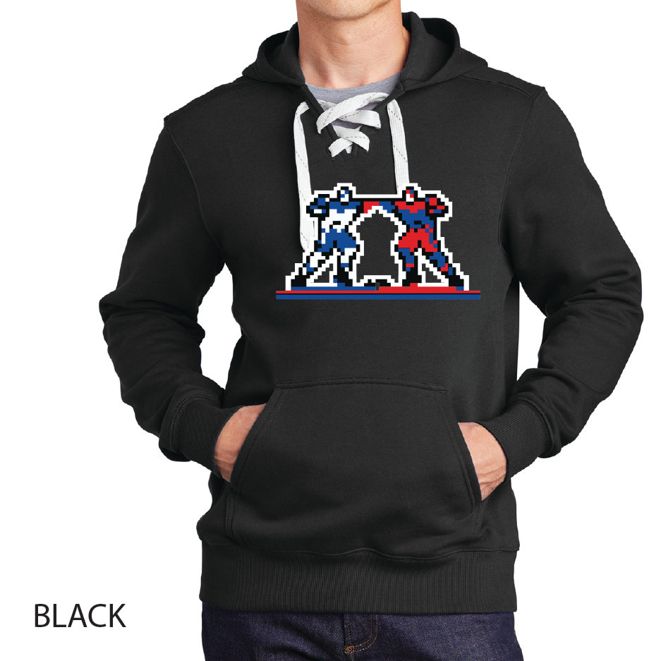 Blades of Steel Sport-Tek Lace Up Pullover Hooded Sweatshirt