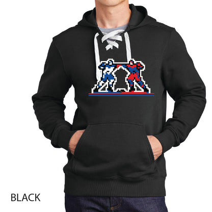 Blades of Steel Sport-Tek Lace Up Pullover Hooded Sweatshirt
