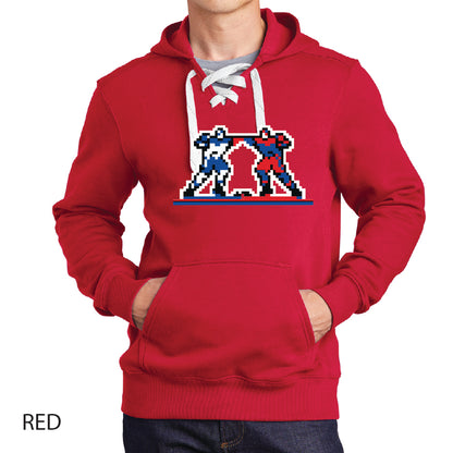 Blades of Steel Sport-Tek Lace Up Pullover Hooded Sweatshirt
