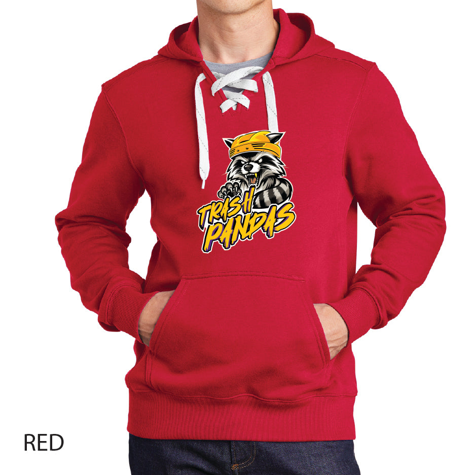 Trash Pandas Sport-Tek Lace Up Pullover Hooded Sweatshirt