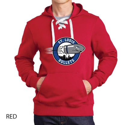Bullets Sport-Tek Lace Up Pullover Hooded Sweatshirt