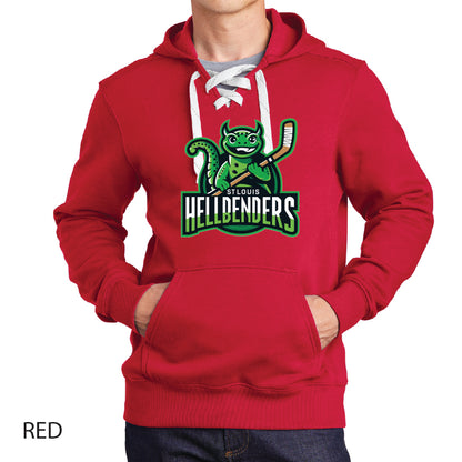 Hellbenders Sport-Tek Lace Up Pullover Hooded Sweatshirt