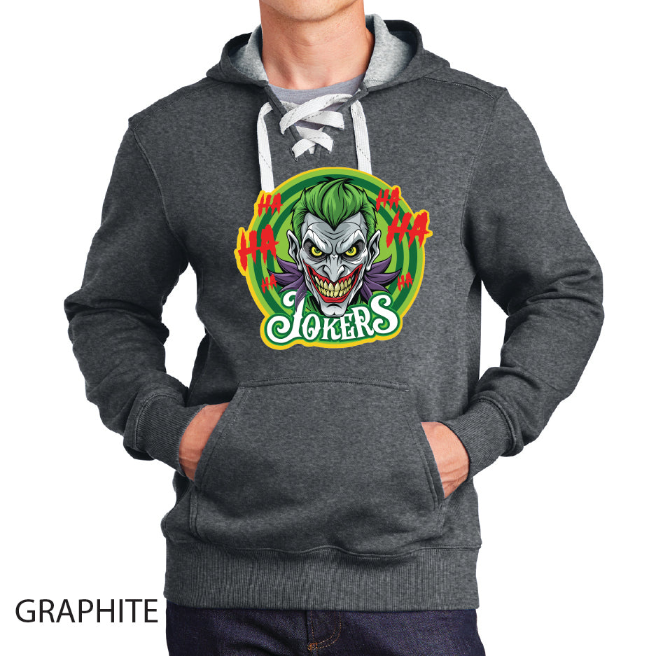 The Jokers Sport-Tek Lace Up Pullover Hooded Sweatshirt