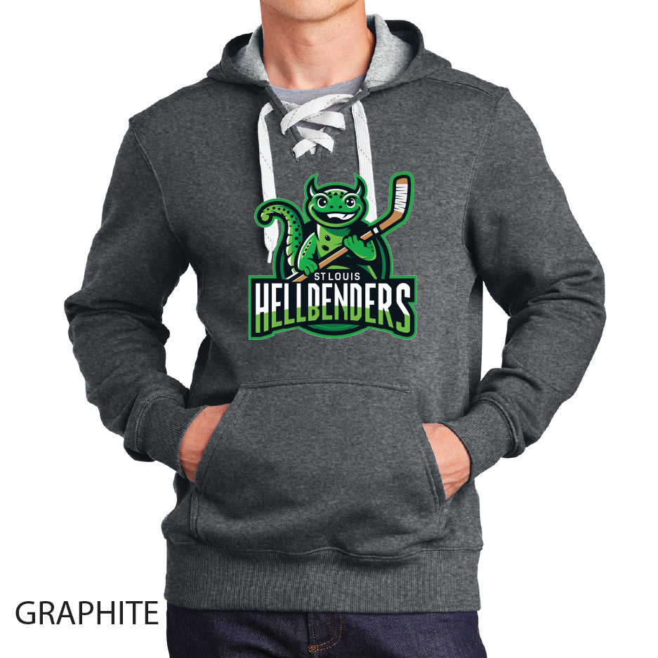 Hellbenders Sport-Tek Lace Up Pullover Hooded Sweatshirt