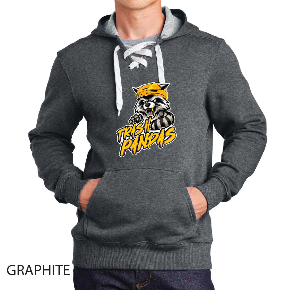 Trash Pandas Sport-Tek Lace Up Pullover Hooded Sweatshirt