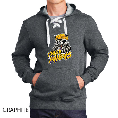 Trash Pandas Sport-Tek Lace Up Pullover Hooded Sweatshirt