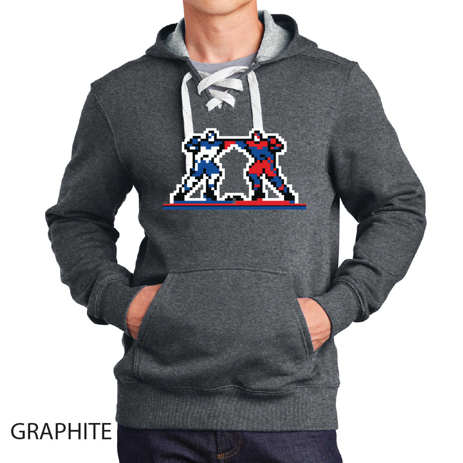 Blades of Steel Sport-Tek Lace Up Pullover Hooded Sweatshirt