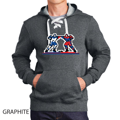 Blades of Steel Sport-Tek Lace Up Pullover Hooded Sweatshirt