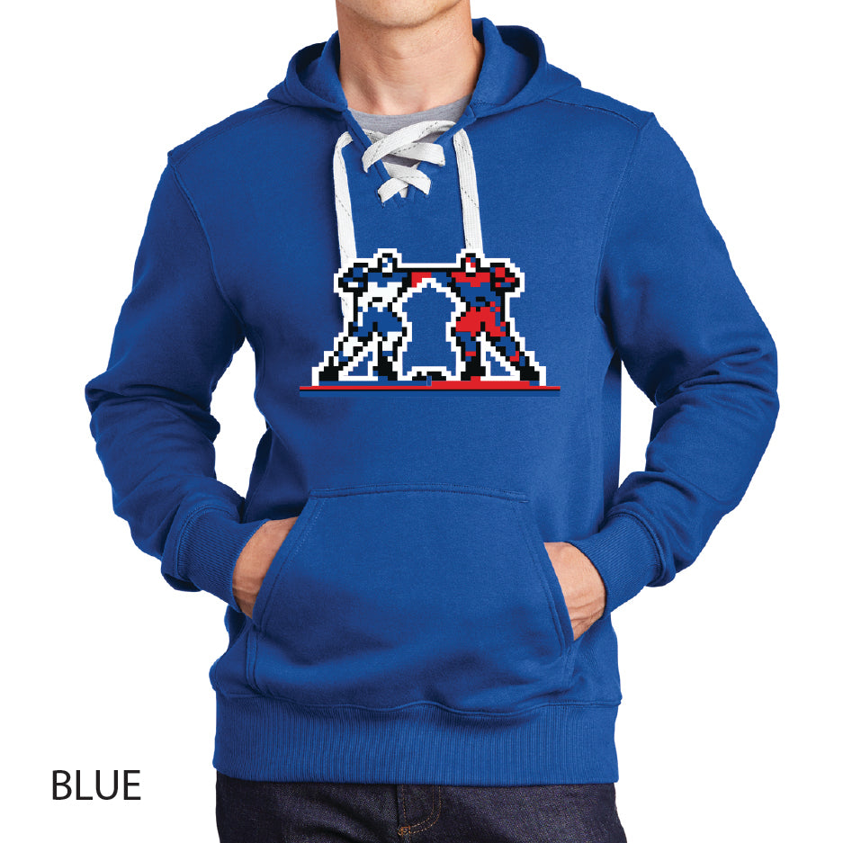 Blades of Steel Sport-Tek Lace Up Pullover Hooded Sweatshirt