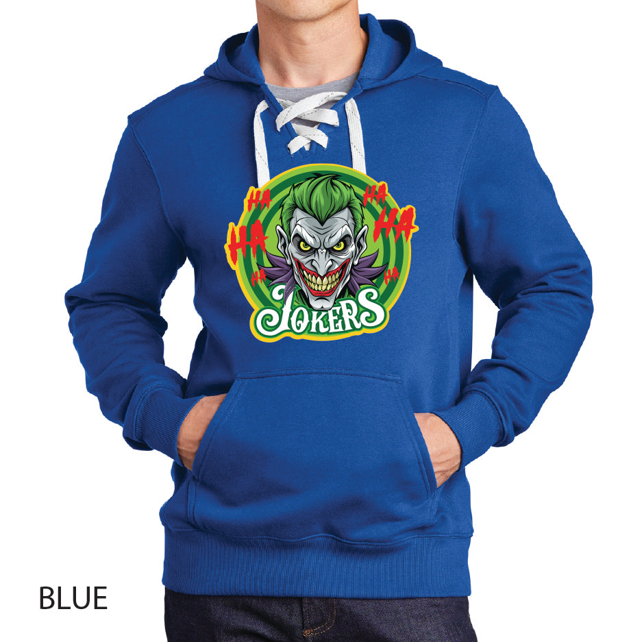The Jokers Sport-Tek Lace Up Pullover Hooded Sweatshirt