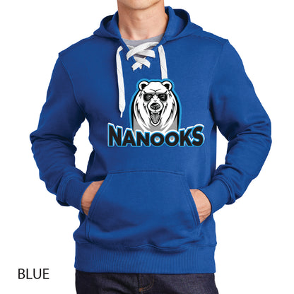 Nanooks Sport-Tek Lace Up Pullover Hooded Sweatshirt