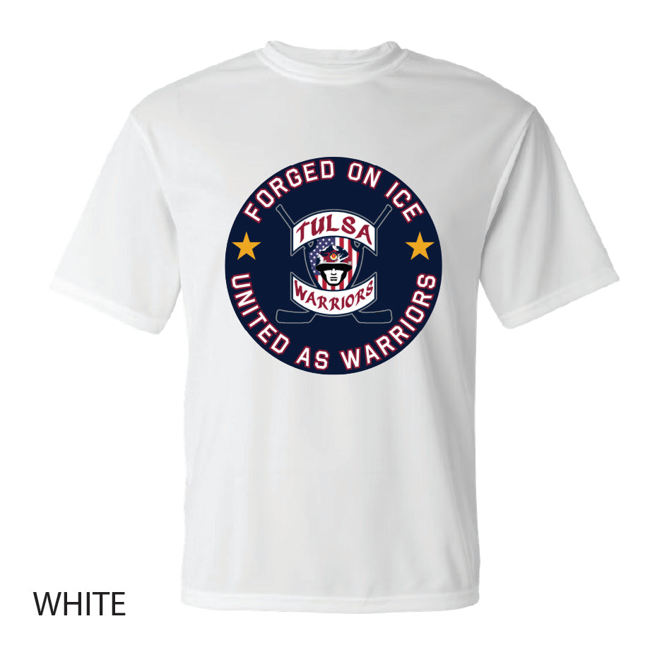 Tulsa Warriors Circle Logo Performance Dri-Fit T-Shirt