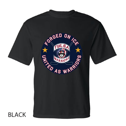 Tulsa Warriors Circle Logo Performance Dri-Fit T-Shirt
