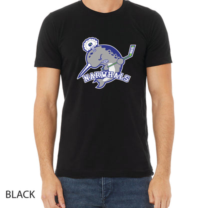 Narwhals Unisex Jersey Tee Crewneck T-Shirt