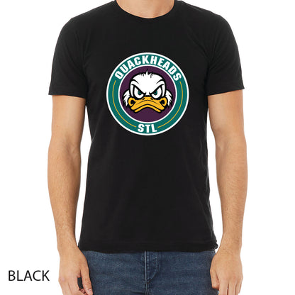 Quackheads Unisex Jersey Tee Crewneck T-Shirt