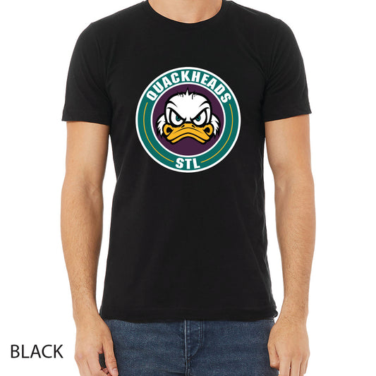 Quackheads Unisex Jersey Tee Crewneck T-Shirt