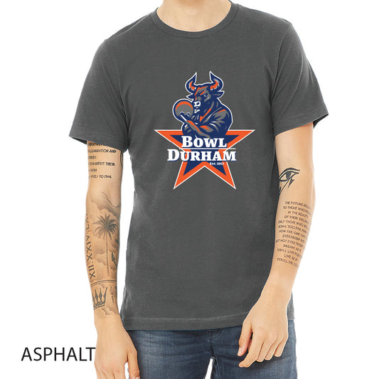 Bowl Durham Unisex Jersey Tee Crewneck T-Shirt