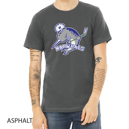 Narwhals Unisex Jersey Tee Crewneck T-Shirt