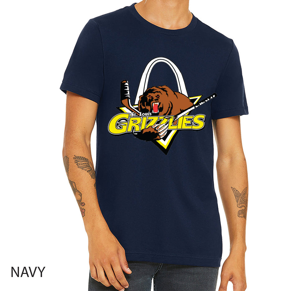 Grizzlies Unisex Jersey Tee Crewneck T-Shirt