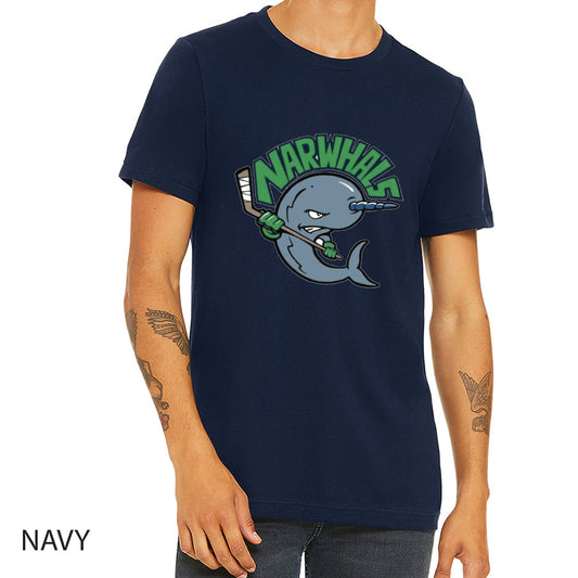 Narwhals Unisex Jersey Tee Crewneck T-Shirt