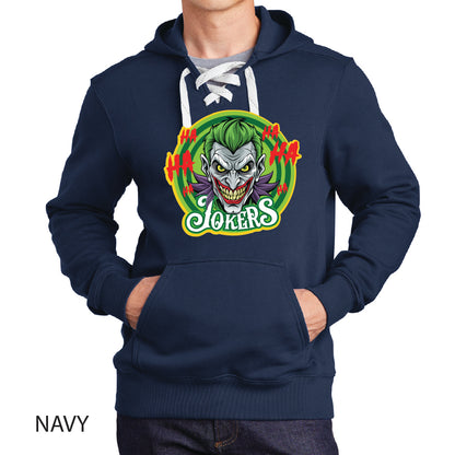 The Jokers Sport-Tek Lace Up Pullover Hooded Sweatshirt