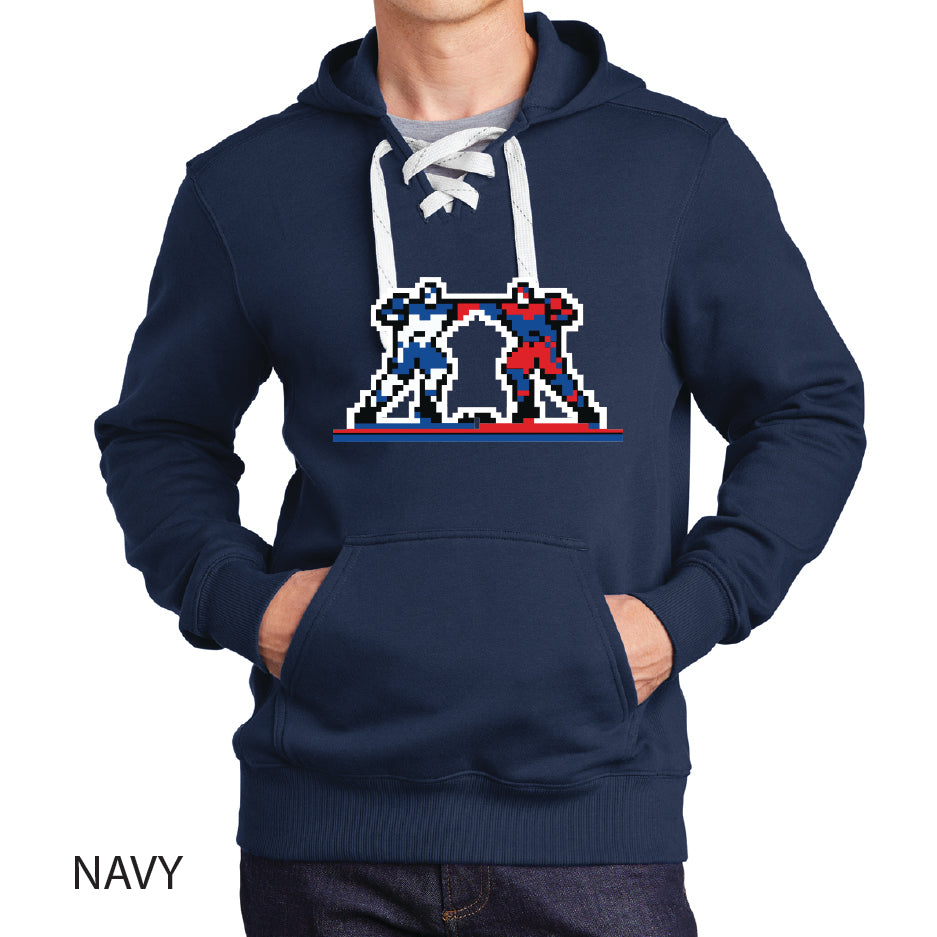 Blades of Steel Sport-Tek Lace Up Pullover Hooded Sweatshirt