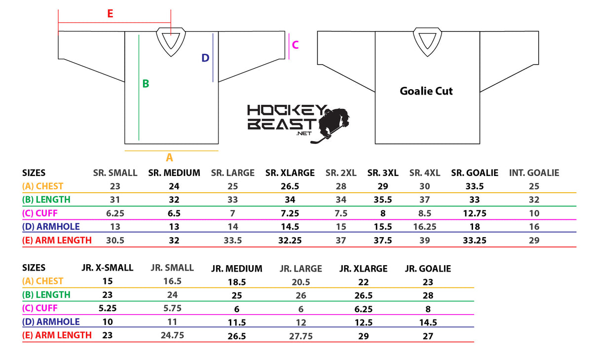 Jerseys & Uniforms – HockeyBeast.net