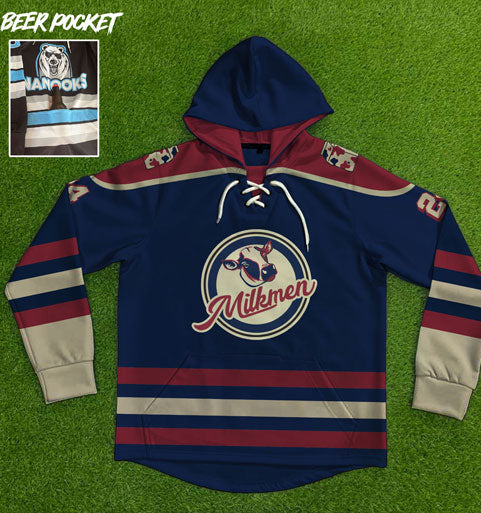 Milkmen Sublimated Jersey Style Hoodie